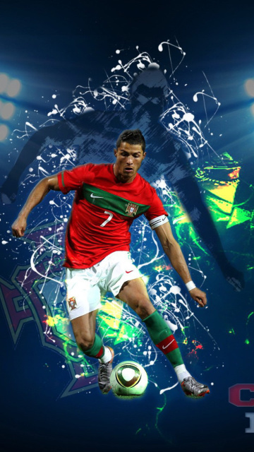 Fondo de pantalla Cristiano Ronaldo 360x640