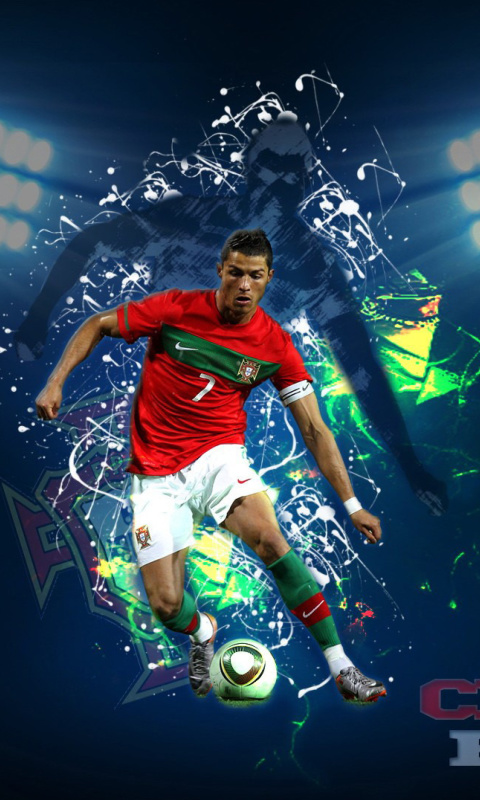 Fondo de pantalla Cristiano Ronaldo 480x800