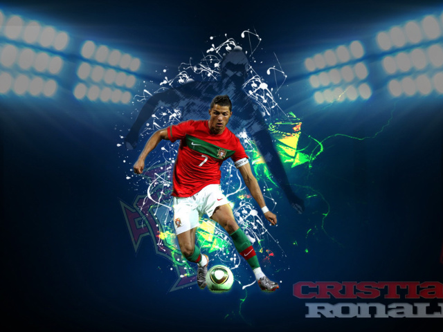 Cristiano Ronaldo wallpaper 640x480