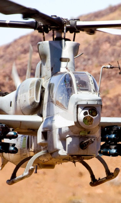 Fondo de pantalla Helicopter Bell AH-1Z Viper 240x400