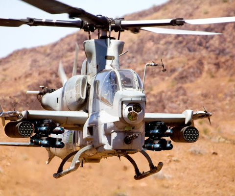 Helicopter Bell AH-1Z Viper wallpaper 480x400