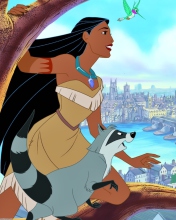 Fondo de pantalla Pocahontas Disney 176x220