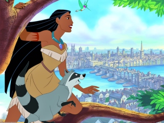 Fondo de pantalla Pocahontas Disney 320x240