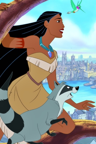 Das Pocahontas Disney Wallpaper 320x480