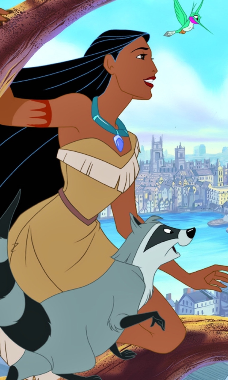 Pocahontas Disney wallpaper 768x1280