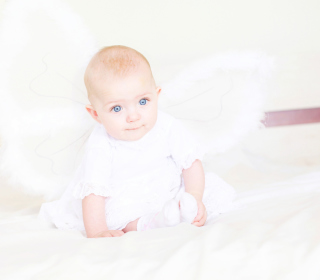 Baby Angel Background for 128x128