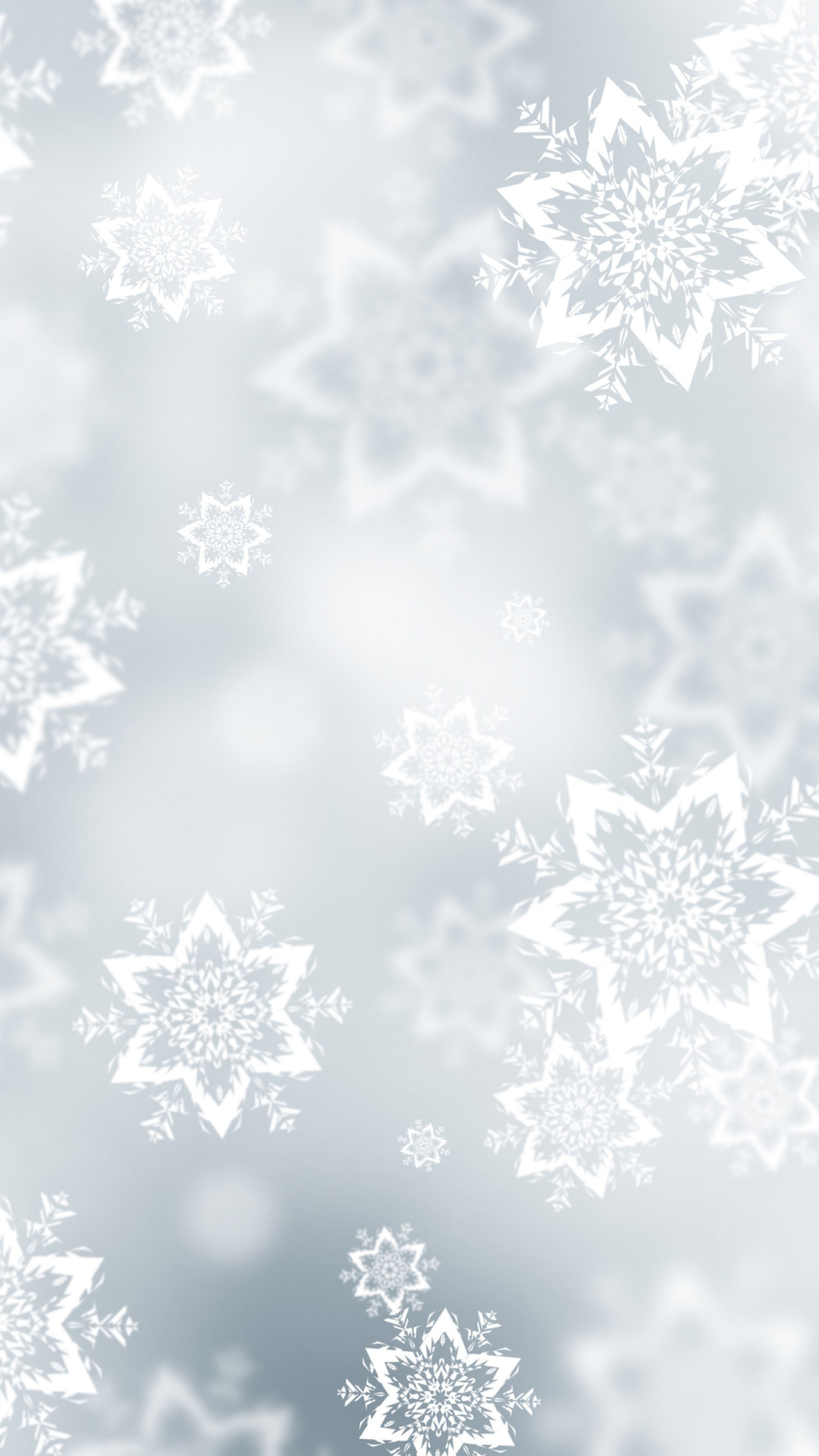 Das Snowflakes Wallpaper 1080x1920