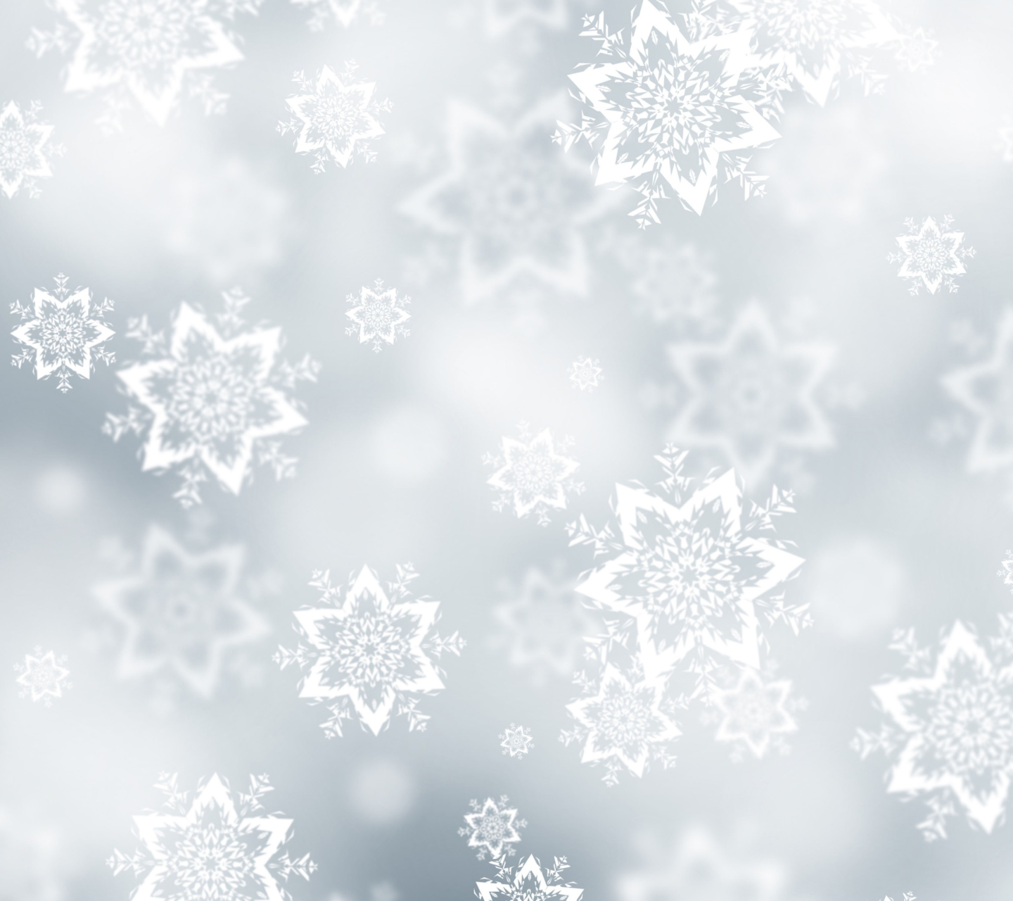 Fondo de pantalla Snowflakes 1440x1280