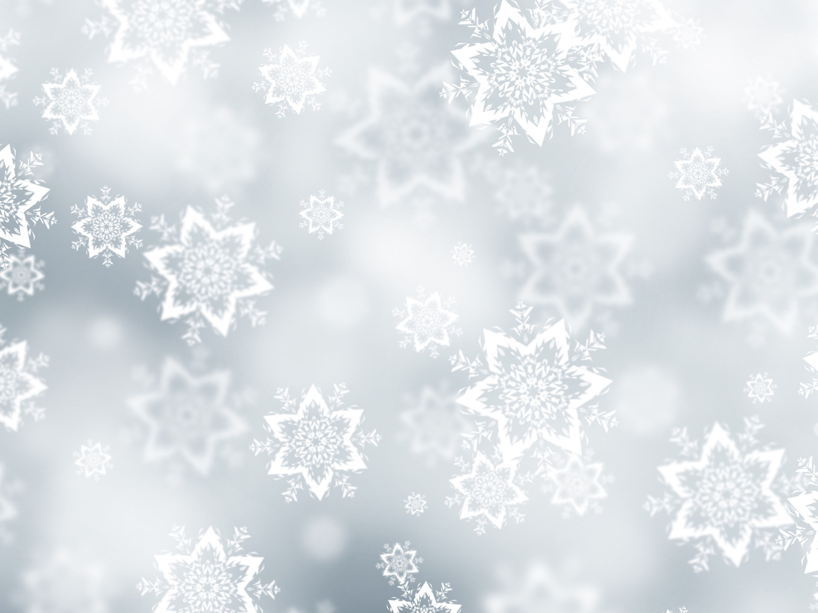 Snowflakes wallpaper 1600x1200