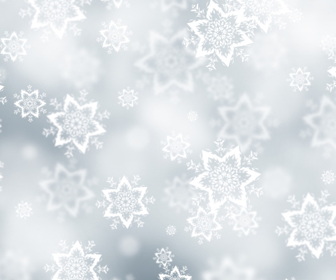 Das Snowflakes Wallpaper 480x400