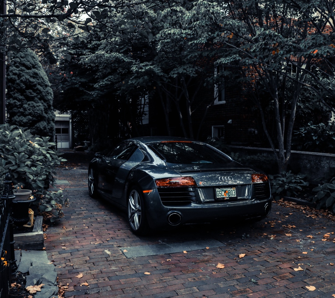 Audi R8 Black V10 screenshot #1 1080x960