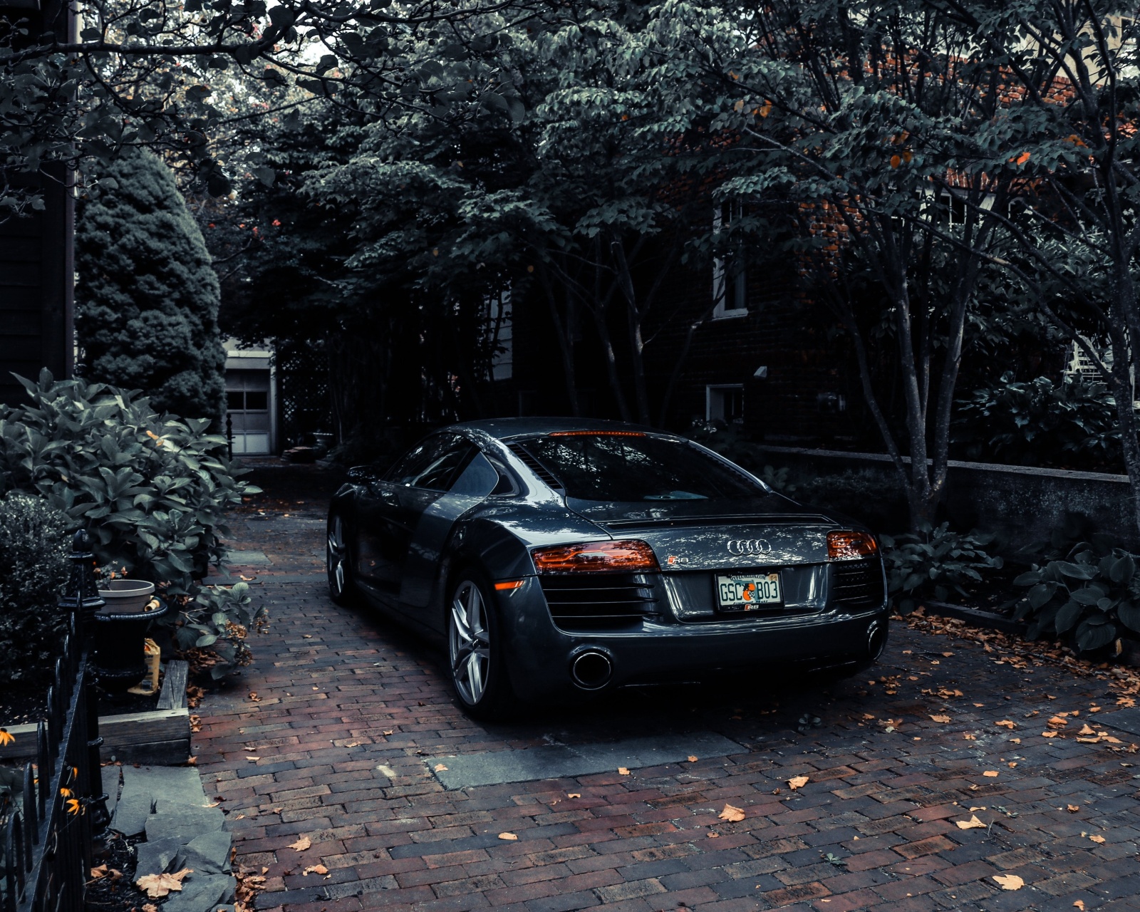 Audi R8 Black V10 screenshot #1 1600x1280