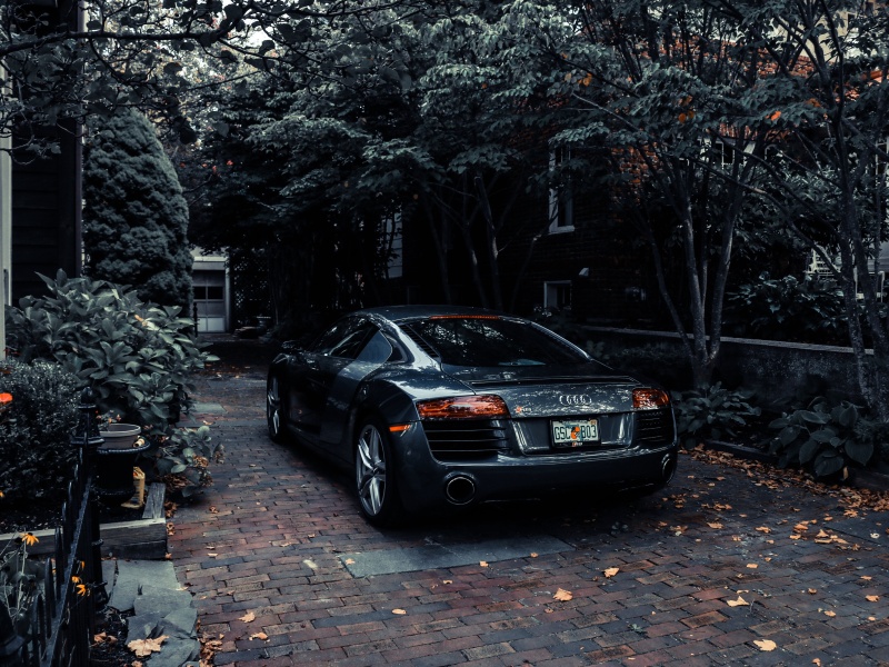 Audi R8 Black V10 screenshot #1 800x600