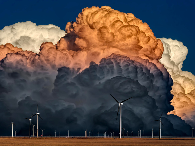 Windmill Sunset screenshot #1 640x480