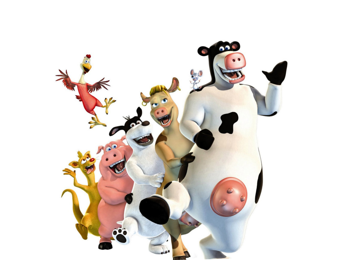 Das Barnyard The Original Party Wallpaper 1152x864