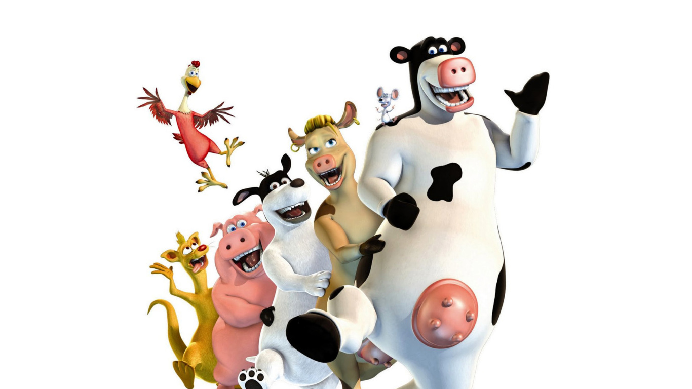 Обои Barnyard The Original Party 1366x768