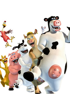 Sfondi Barnyard The Original Party 240x320