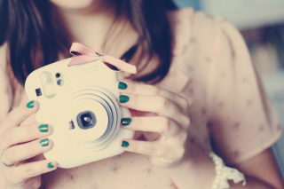 Free Cool White Fujifilm Camera Picture for Android, iPhone and iPad