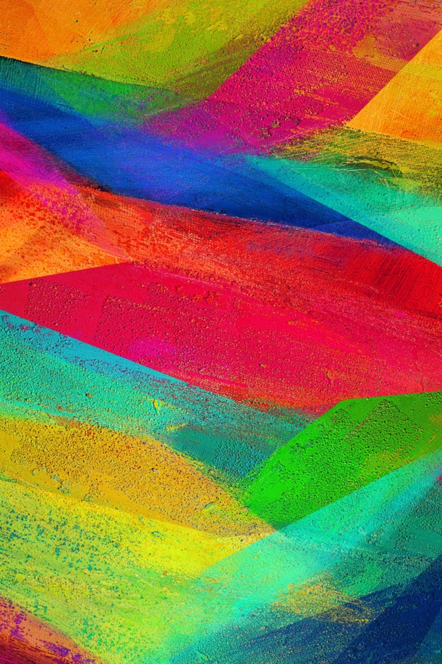 Colorful Samsung Galaxy Note 4 wallpaper 640x960