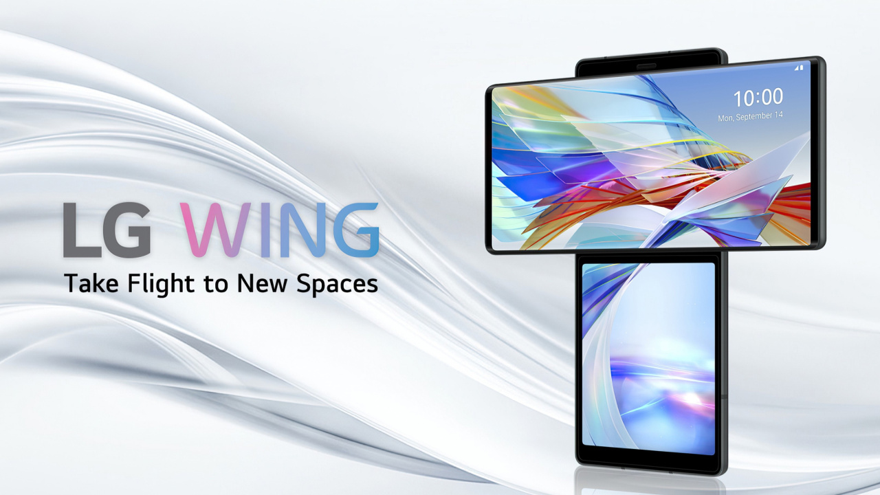 Das LG Wing 5G Wallpaper 1280x720