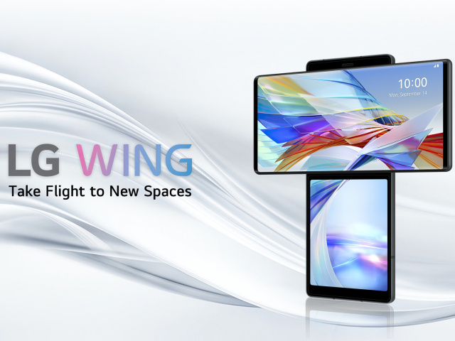 LG Wing 5G wallpaper 640x480
