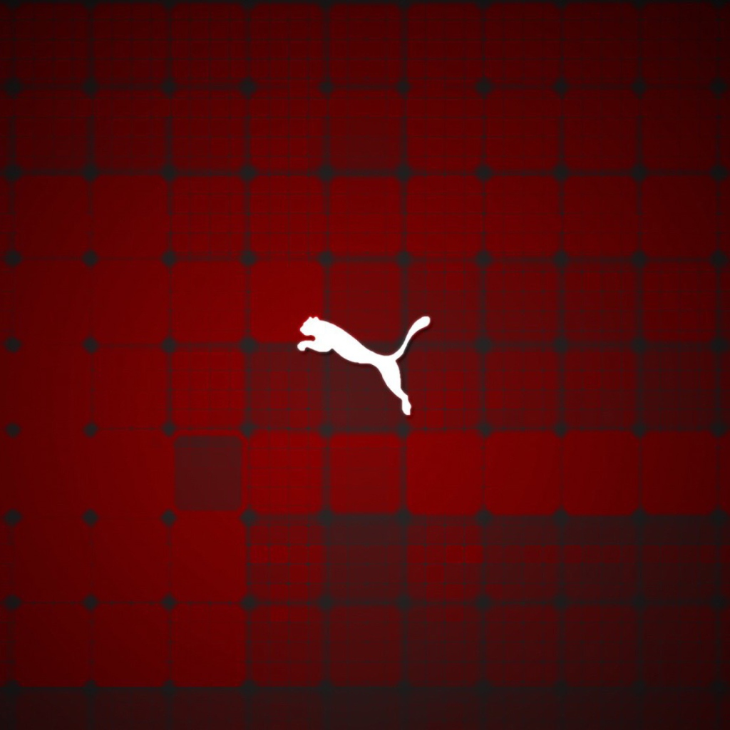 Das Puma Logo Wallpaper 1024x1024