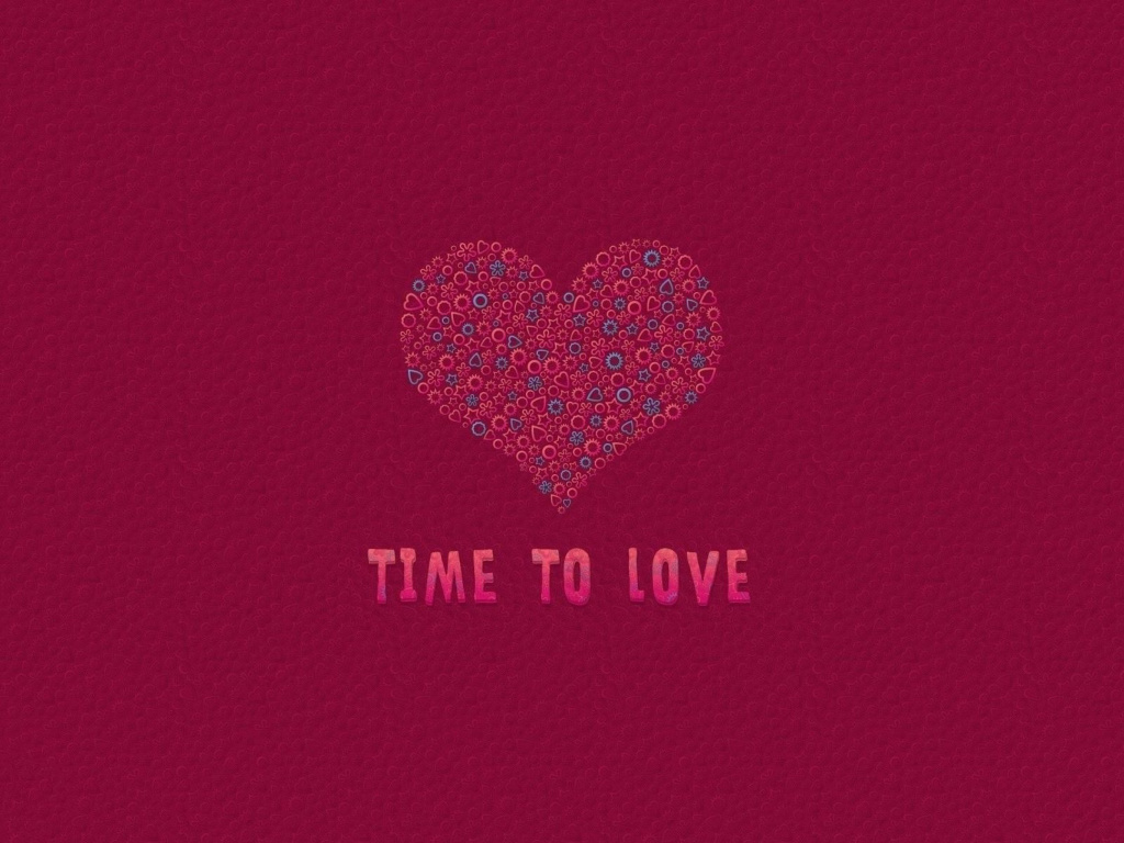 Das Time to Love Wallpaper 1024x768