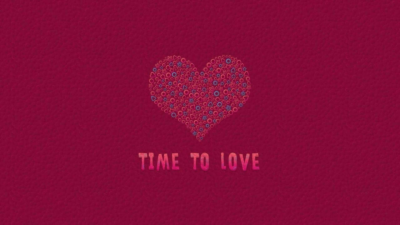 Das Time to Love Wallpaper 1280x720