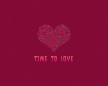 Das Time to Love Wallpaper 220x176