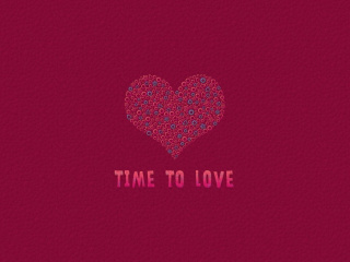 Das Time to Love Wallpaper 320x240