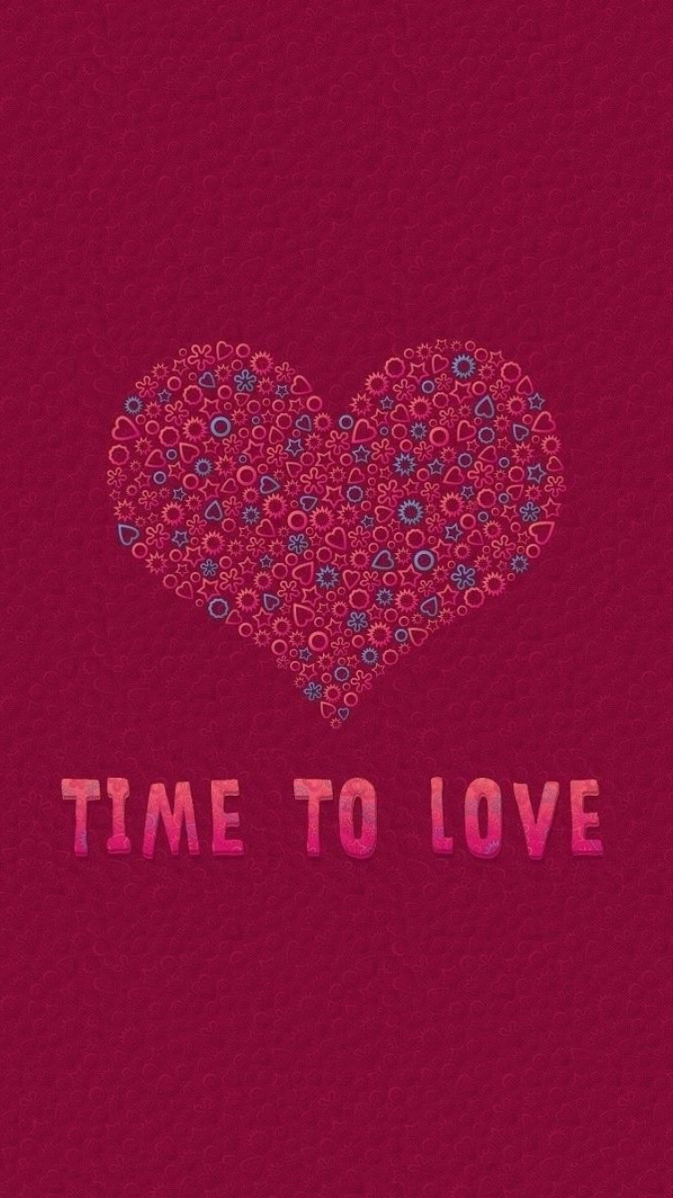 Time to Love wallpaper 750x1334