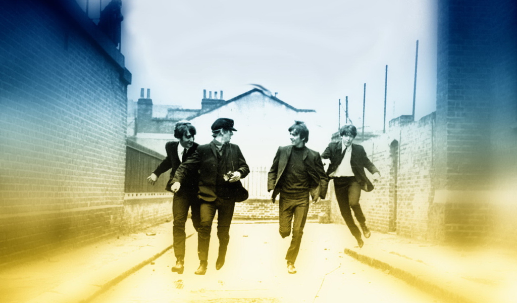 Обои The Beatles 1024x600