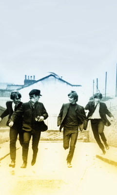 Das The Beatles Wallpaper 240x400