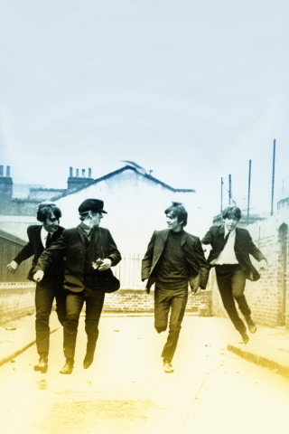 Fondo de pantalla The Beatles 320x480