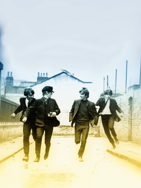 Das The Beatles Wallpaper 480x640