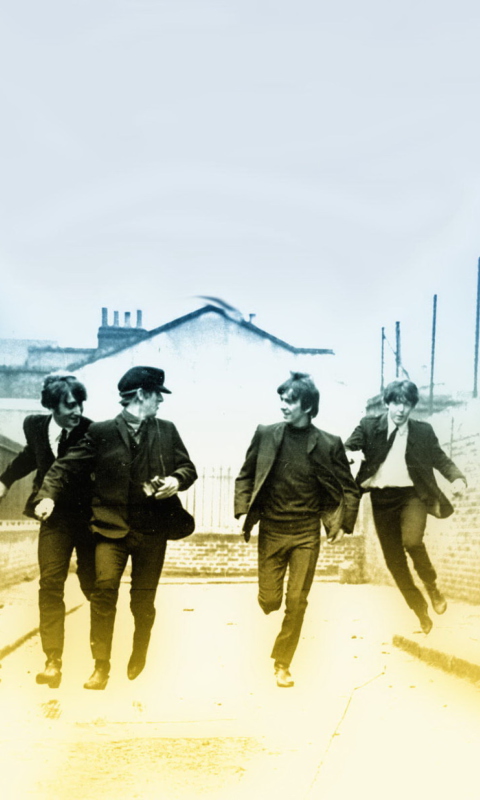 Das The Beatles Wallpaper 480x800
