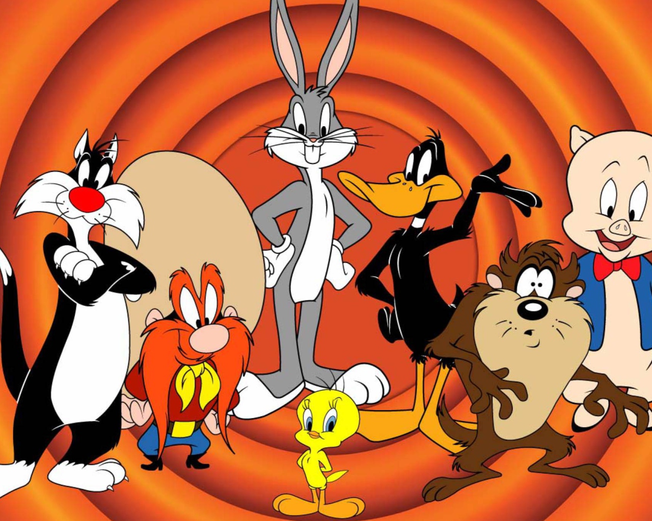 Das Looney Tunes Wallpaper 1280x1024