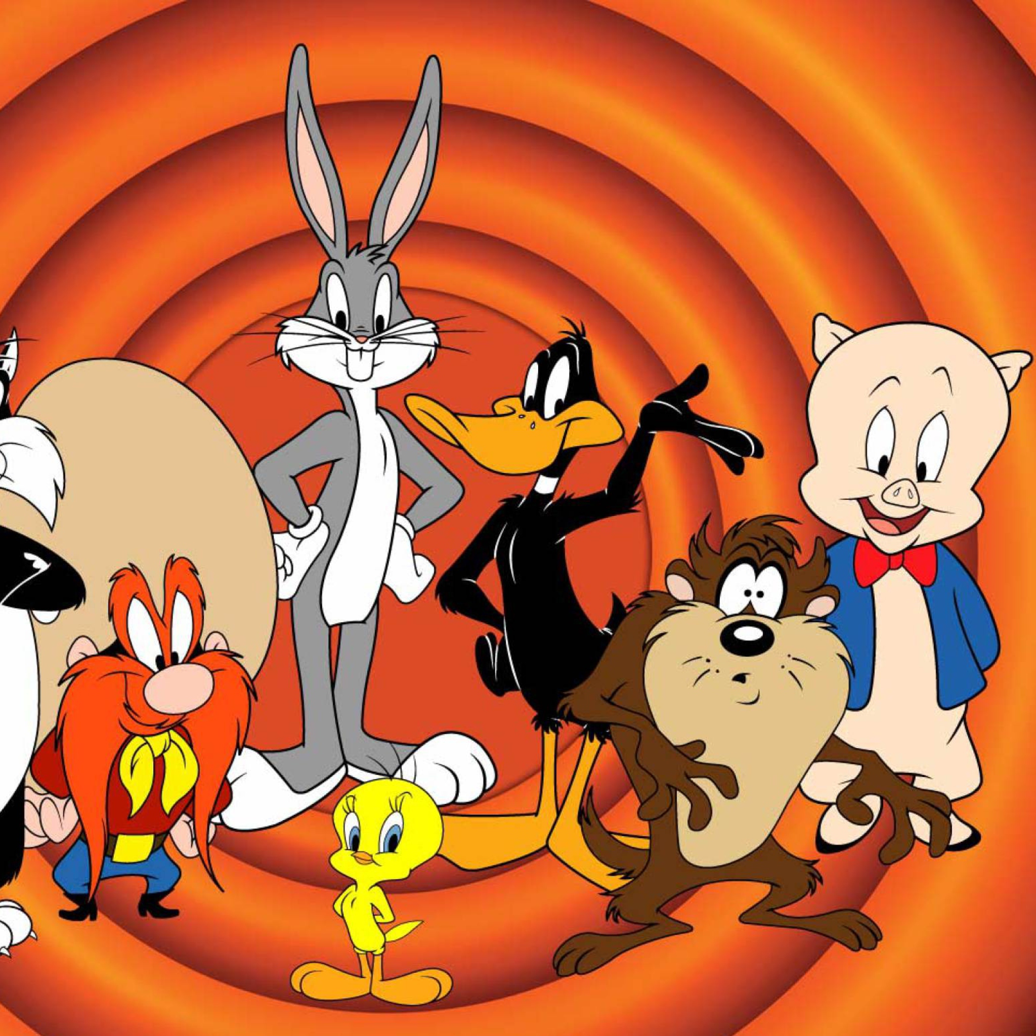 Fondo de pantalla Looney Tunes 2048x2048