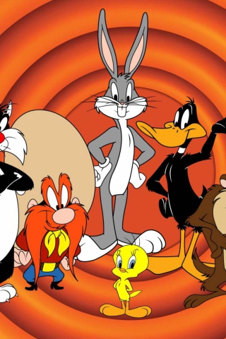 Das Looney Tunes Wallpaper 320x480