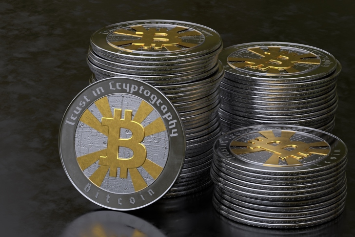 Bitcoin Blockchain, Trust in Cryptography wallpaper