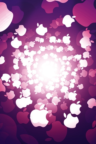 Sfondi Apple Logos 320x480