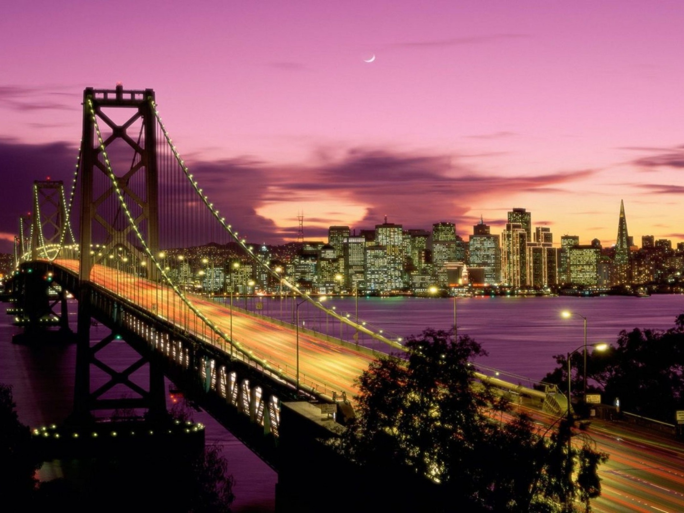 Fondo de pantalla San Francisco Bridge California 1400x1050
