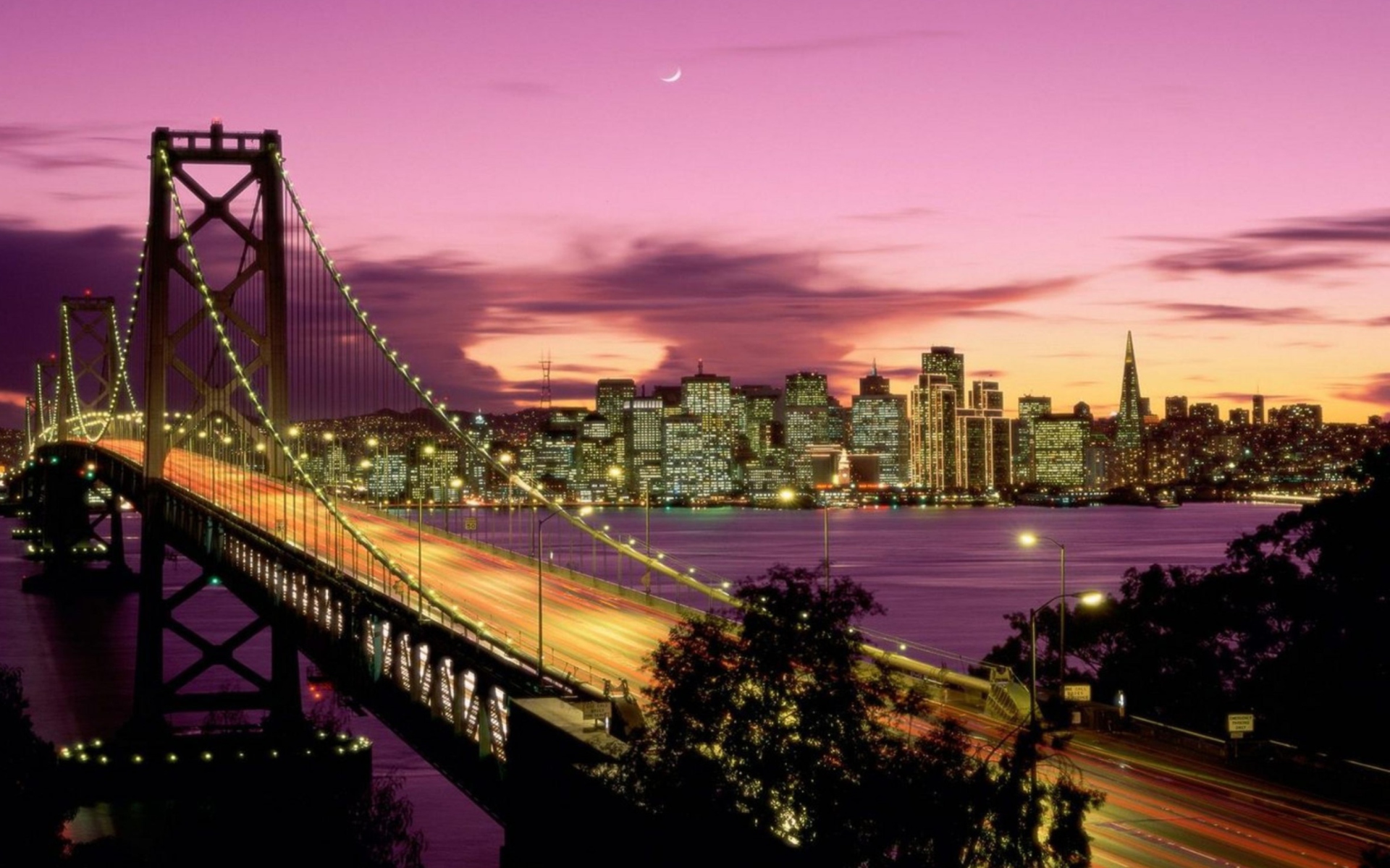 San Francisco Bridge California screenshot #1 1920x1200