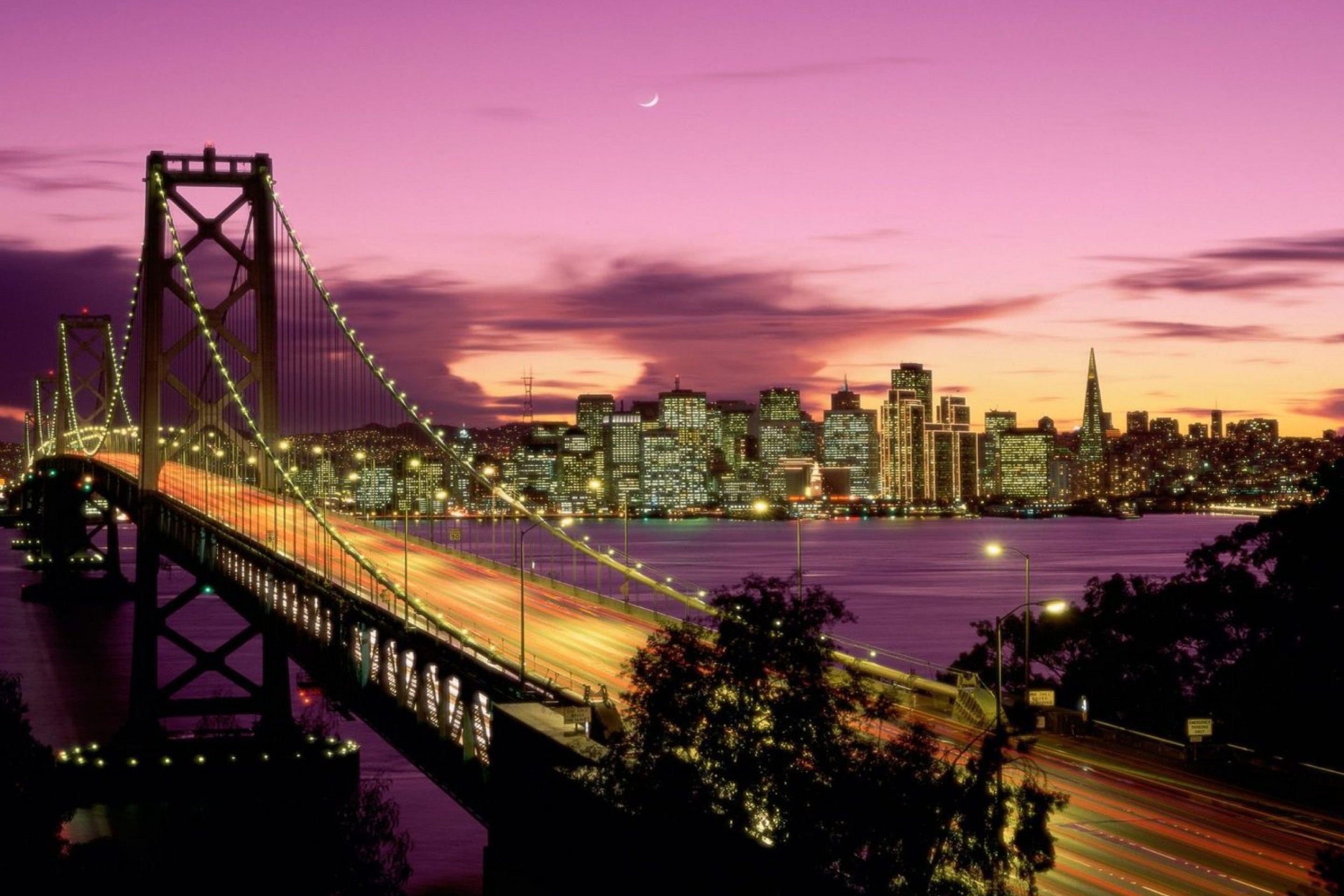 Das San Francisco Bridge California Wallpaper 2880x1920