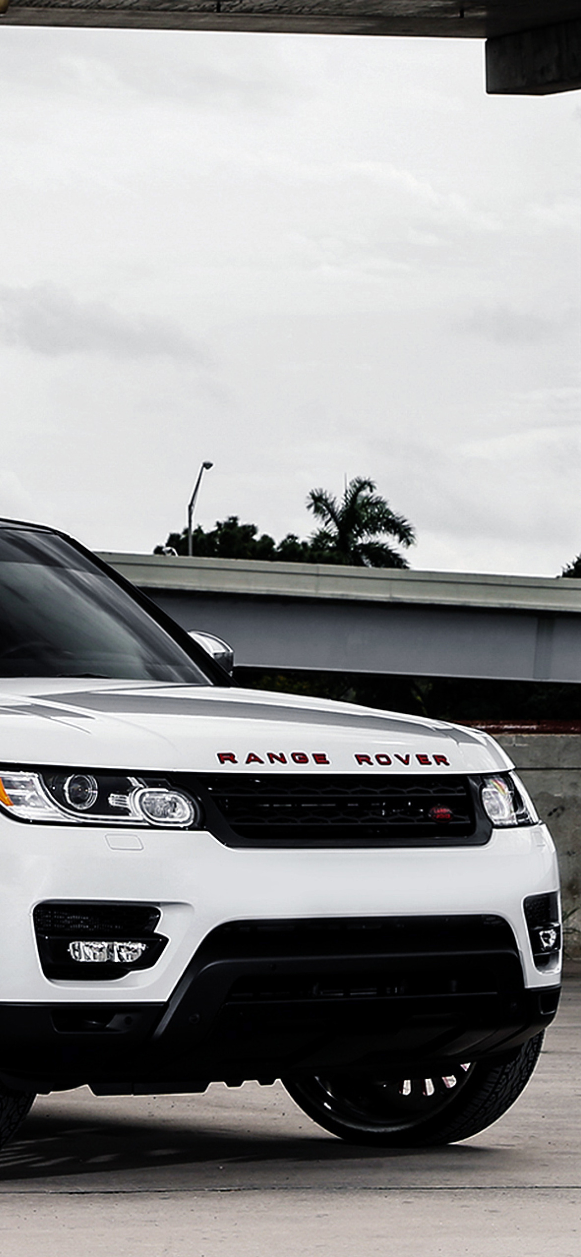 Sfondi Land Rover Range Rover White 1170x2532