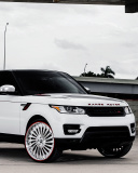 Sfondi Land Rover Range Rover White 128x160