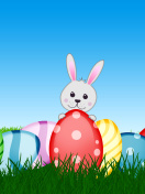 Fondo de pantalla Easter bunny 132x176