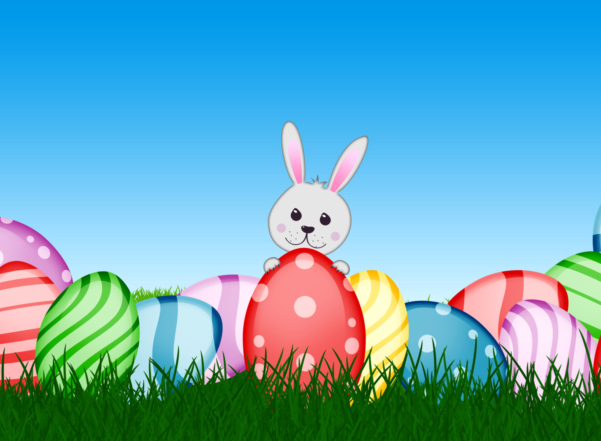 Fondo de pantalla Easter bunny 1920x1408