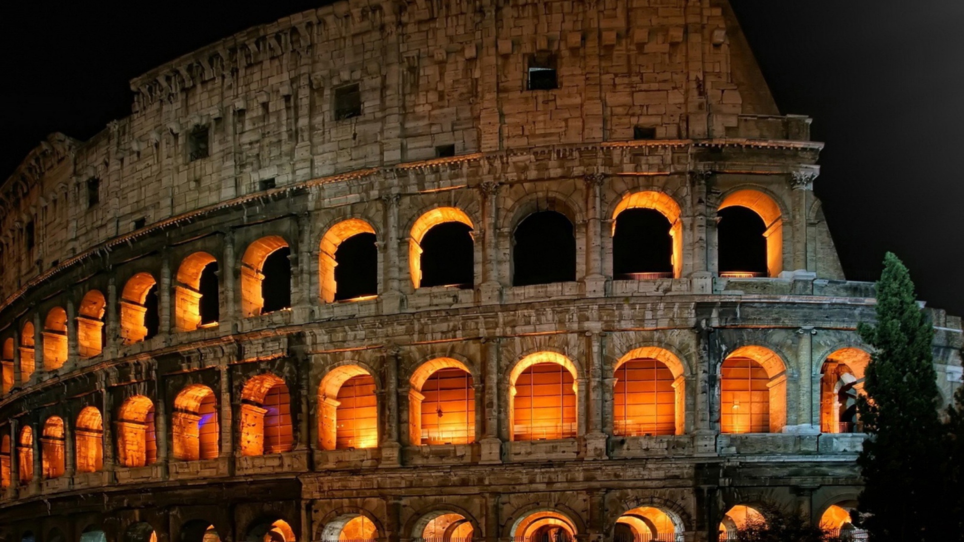 Обои Roman Colosseum 1920x1080