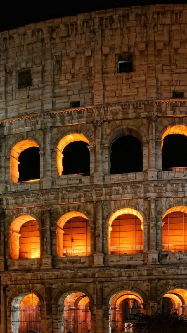 Roman Colosseum wallpaper 640x1136